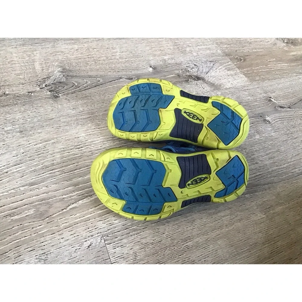 Keen Newport H2 Youth 2 Sport Sandals Blue Slip On Hiking Shoes Outdoor 1022847